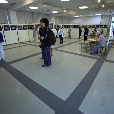 花文アミーゴ写真教室展来場者